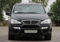 SsangYong Action 2005-2018 Pałąk Przedni WT004 Czarny (Stal Nierdzewna) zdjęcia 2