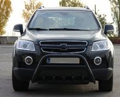Chevrolet Captiva 2006-2019 Przedni Pałąk WT003 Czarny (Stal Nierdzewna) zdjęcia 1