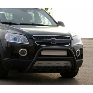 Przedni Pałąk WT003 Czarny (Stal Nierdzewna) Chevrolet Captiva 2006-2019 zdjęcia 4