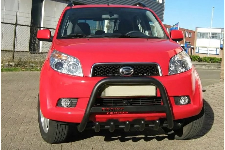 Daihatsu Terios 2006-2017 Przedni Pałąk WT004 Czarny (Stal Nierdzewna) Image