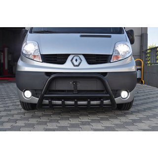 Pałąk Przedni WT003 Czarny (Stal Nierdzewna) Nissan Primastar 2002-2014 zdjęcia 1