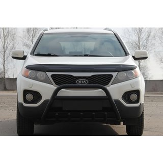 Pałąk Przedni WT003 Czarny (Stal Nierdzewna) Kia Sorento II XM 2009-2014 zdjęcia 1