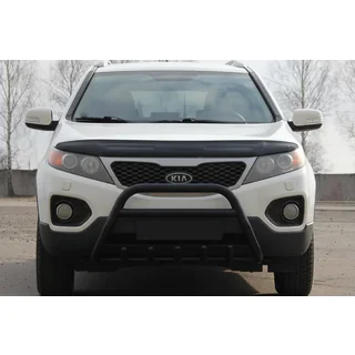 Pałąk Przedni WT003 Czarny (Stal Nierdzewna) Kia Sorento II XM 2009-2014 zdjęcia 1