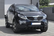 Kia Sportage 2010-2015 Pałąk Przedni WT003 Czarny (Stal Nierdzewna) zdjęcia 4
