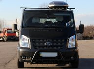 Ford Transit 2000–2014 Pałąk Przedni WT003 Czarny (2006-2014, Stal Nierdzewna) zdjęcia 3