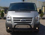 Ford Transit 2000–2014 Pałąk Przedni WT003 Czarny (2006-2014, Stal Nierdzewna) zdjęcia 5