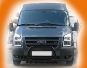 Ford Transit 2000–2014 Pałąk Przedni WT003 Czarny (2006-2014, Stal Nierdzewna) zdjęcia 6