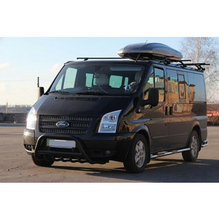 Pałąk Przedni WT003 Czarny (2006-2014, Stal Nierdzewna) Ford Transit 2000–2014 zdjęcia 4