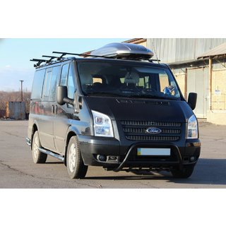Pałąk Przedni WT003 Czarny (2006-2014, Stal Nierdzewna) Ford Transit 2000–2014 zdjęcia 1
