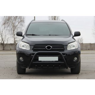 Przedni Pałąk WT003 Czarny Stal Nierdzewna Toyota Rav 4 2006-2013 zdjęcia 3