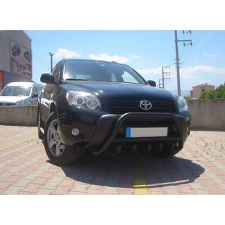Przedni Pałąk WT003 Czarny Stal Nierdzewna Toyota Rav 4 2006-2013 zdjęcia 4