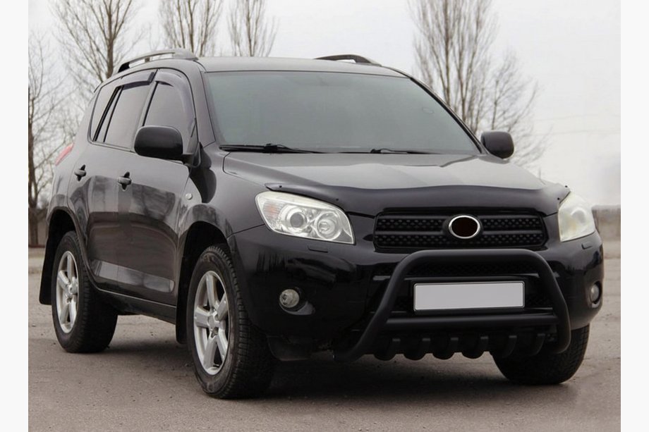 Toyota Rav 4 2006-2013 Przedni Pałąk WT003 Czarny Stal Nierdzewna Image