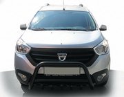 Renault Dokker 2013-2022 Pałąk Przedni WT003 Czarny (Stal Nierdzewna) zdjęcia 3