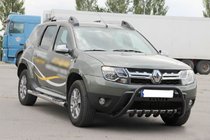 Renault Duster 2008–2017 Pałąk Przedni z Napisem WT004 Czarny (Stal Nierdzewna) zdjęcia 2