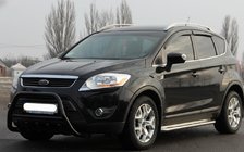 Ford Kuga 2008-2013 Pałąk Przedni WT003 Czarny (Stal Nierdzewna) zdjęcia 1