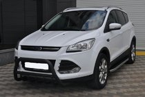Ford Kuga/Escape 2013-2019 Pałąk Przedni WT003 Czarny (Stal Nierdzewna) zdjęcia 1