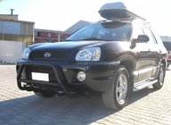 Hyundai Santa Fe 1 2000-2006 Pałąk Przedni WT003 Czarny (Stal Nierdzewna) zdjęcia 1