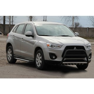 Pałąk Przedni WT003 Czarny (Stal Nierdzewna) Mitsubishi ASX 2010-2023 zdjęcia 1