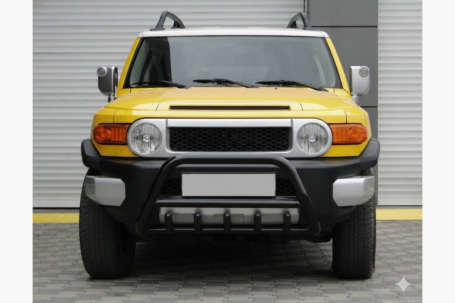 Toyota FJ Cruiser 2006-2022 Przedni Pałąk WT003 Czarny Stal Nierdzewna Image