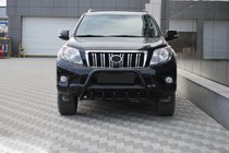 Toyota Land Cruiser Prado 150 2009-2023 Przedni Pałąk WT003 Czarny Stal Nierdzewna zdjęcia 6