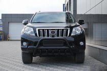 Toyota Land Cruiser Prado 150 2009-2023 Przedni Pałąk WT003 Czarny Stal Nierdzewna zdjęcia 3
