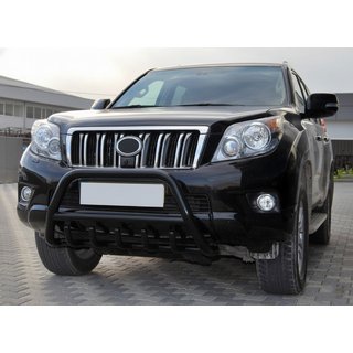 Przedni Pałąk WT003 Czarny Stal Nierdzewna Toyota Land Cruiser Prado 150 2009-2023 zdjęcia 1