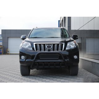 Przedni Pałąk WT003 Czarny Stal Nierdzewna Toyota Land Cruiser Prado 150 2009-2023 zdjęcia 3