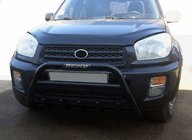 Toyota Rav 4 2001-2005 Przedni Pałąk WT003 Czarny Stal Nierdzewna zdjęcia 3