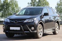 Toyota Rav 4 2013-2018 Przedni Pałąk WT003 Czarny Stal Nierdzewna zdjęcia 8