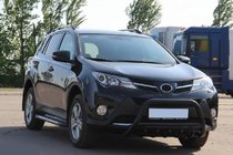 Toyota Rav 4 2013-2018 Przedni Pałąk WT003 Czarny Stal Nierdzewna zdjęcia 5