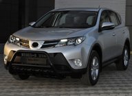 Toyota Rav 4 2013-2018 Przedni Pałąk WT003 Czarny Stal Nierdzewna zdjęcia 4