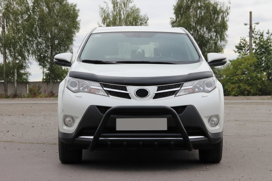 Toyota Rav 4 2013-2018 Przedni Pałąk WT003 Czarny Stal Nierdzewna Image