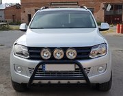 Volkswagen Amarok 2010-2022 Przedni Pałąk WT003 Czarny Stal Nierdzewna zdjęcia 6