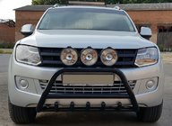 Volkswagen Amarok 2010-2022 Przedni Pałąk WT003 Czarny Stal Nierdzewna zdjęcia 5