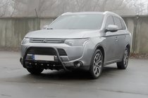 Mitsubishi Outlander 2012-2021 Pałąk Przedni WT004 Czarny (Stal Nierdzewna) zdjęcia 3