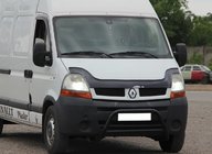 Opel Movano 2004-2010 Przedni Pałąk WT003 Czarny (Stal Nierdzewna) zdjęcia 1