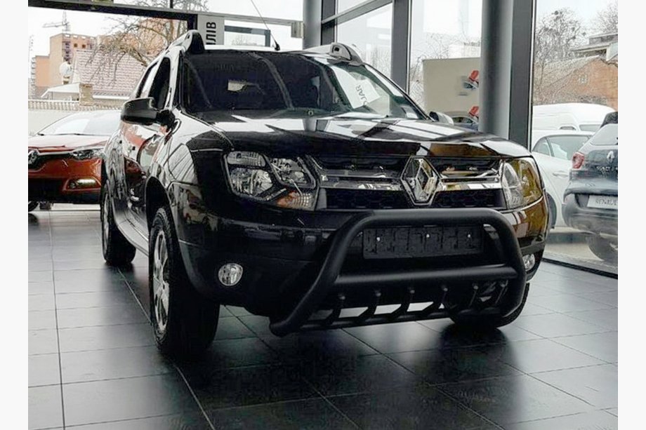 Dacia Duster 2008-2018 Pałąk przedni bez napisu WT003 Czarny (nierdzewny) Zdjęcia 8