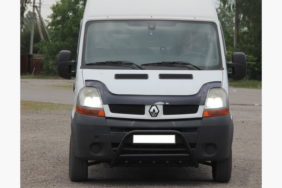 Nissan Interstar 2002-2010 Przedni Pałąk WT003 Czarny (Stal Nierdzewna) Image