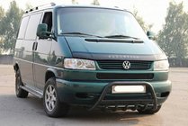 Volkswagen T4 Caravelle/Multivan 1990–2003 Pałąk Przedni WT004 Czarny (Stal Nierdzewna) zdjęcia 1