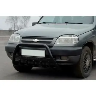Pałąk Przedni WT004 Czarny (Stal Nierdzewna)