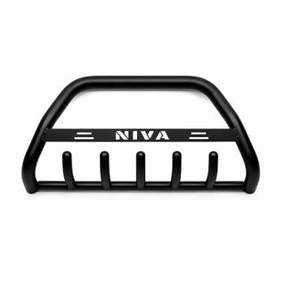 Pałąk Przedni WT004 Czarny (Stal Nierdzewna) Chevrolet Niva 1998-2020 zdjęcia 3
