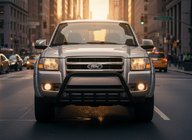 Ford Ranger 2007-2011 Przedni Pałąk WT003 Czarny Stal Nierdzewna zdjęcia 3