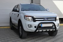 Ford Ranger 2011–2022 Osłona Przednia WT003 Czarna (Stal Nierdzewna) zdjęcia 3