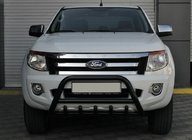 Ford Ranger 2011–2022 Osłona Przednia WT003 Czarna (Stal Nierdzewna) zdjęcia 1