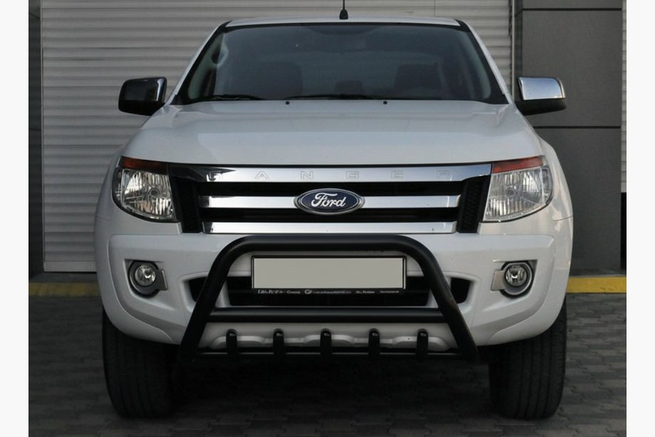 Ford Ranger 2011–2022 Osłona Przednia WT003 Czarna (Stal Nierdzewna) Image