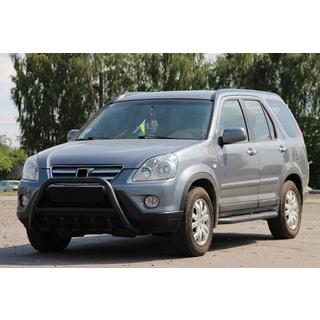 Pałąk Przedni WT003 Czarny (Stal Nierdzewna) Honda CRV 2001-2006 zdjęcia 1