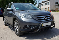 Honda CRV 2012-2016 Osłona Przednia WT003 Czarna (Stal Nierdzewna) zdjęcia 3