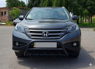 Honda CRV 2012-2016 Osłona Przednia WT003 Czarna (Stal Nierdzewna) zdjęcia 1