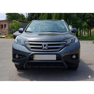 Osłona Przednia WT003 Czarna (Stal Nierdzewna) Honda CRV 2012-2016 zdjęcia 1
