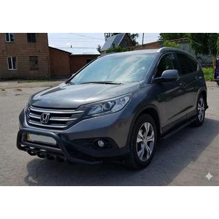 Osłona Przednia WT003 Czarna (Stal Nierdzewna) Honda CRV 2012-2016 zdjęcia 4